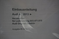 фото thumb №5, Накладка бампера диффузор audi a3 8v0 8v3071610 9ax sedan sportback