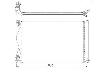 фото thumb №1, Nrf радиаторов audi a6 2,0tdi 04- 2,0fsi 05- nrf