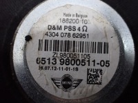 фото thumb №5, Динамик заводской левый оригинал 9800511 mini countryman r60 r61 12r