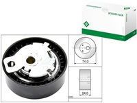 фото thumb №11, Ina 531 0497 10 ролик натягувача, ремінь розподільного валу