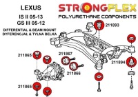 211866b - втулка заднего дифференциал - задняя strongflex Цена, фото thumb
