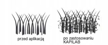 KAPILAB Mikrowłókna Naturalne Włosy 100% Keratyna