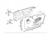 фото thumb №1, Дверь передние правое левая mercedes sl r231