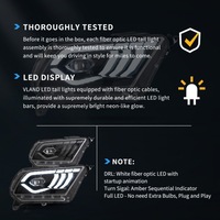 фото thumb №14, Лампа лампи europa комплект ліва + права led vland ford mustang 2010-2014