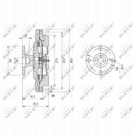 фото thumb №11, Сцепление вентилятора радиатора kia k2700, pregio