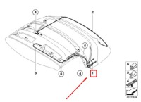 фото thumb №5, Джгут провід bmw z4 roadster e85 cabrio 7043906 54347043906оригінальна