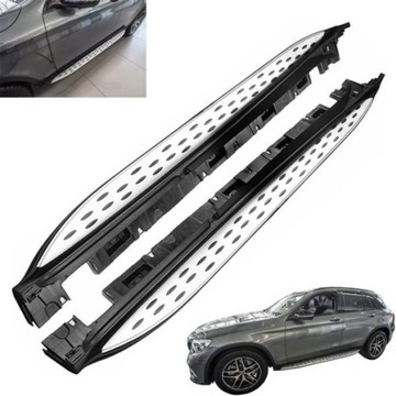 фото thumb №1, Пороги порогові alu mercedes glc x253 , coupe c253