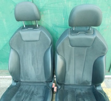 фото thumb №9, Audi a4 b9 avant сидіння диван обшивки європа комплект алькантара шкіра