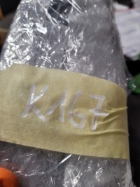 фото thumb №6, Mercedes w176 a176 176 молдинг вертикальная дверь a1767220200 накладка