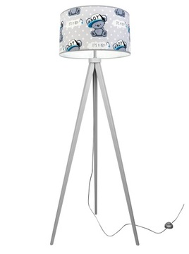 СВЕТИЛЬНИК-ШТАТИВ ЛОФТ ДЕТСКИЙ АБАРИТ С УЗОРОМ LED