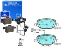 фото thumb №1, Гальмівні колодки гальмівні керамічні alfa romeo giulietta 1