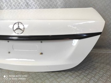фото thumb №6, Mercedes e класс w213 sedan amg kalpa задняя зад крышка багажника белая