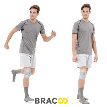 Bracoo KS10 ПОЛНОСТЬЮ РЕГУЛИРУЕМЫЙ КОЛЕННЫЙ СТАБИЛИЗАТОР, КОЛЕННЫЙ СОЕДИНИТЕЛЬ
