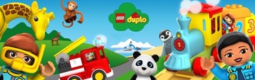 Набор LEGO Duplo Ryneczek Трактор с овощами и фруктами для 2-летнего ребенка