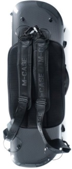 Стеклопластиковый футляр для скрипки 4 4 Street M-case Black Point - Maroon
