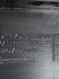 фото thumb №6, Захист крила ліва audi a3 8v sedan 8v0821169d