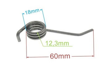 АЭРАТОРНАЯ ПРУЖИНА HORTMASZ HWS240B HWS240Z