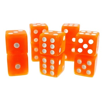 ШЕСТИГРАННЫЕ КОСТИ ФАЙЕРБОЛ D6 1,6 СМ РПГ