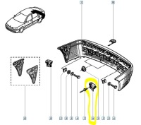 фото thumb №6, Кронштейн бампера задняя renault laguna i 7700822117