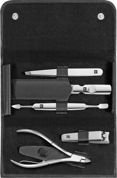 Маникюрный набор Zwilling из 5 предметов в футляре.