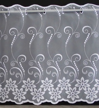 Mg ревность Mireja White Network Embroidery 250x60 см M