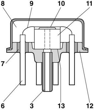 BOSCH 0 261 230 110 Czujnik, ciśnienie paliwa
