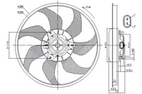 фото thumb №2, Nissens 85776 вентилятор, охлаждение двигателя