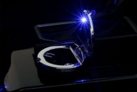 Попільничка автомобільна led корзина на сміття до автомобіля з кришка Ціна, фото thumb