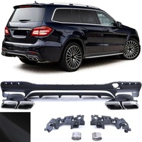 фото thumb №1, Бампер дифузор вихлоп mercedes amg gls x166 15-19