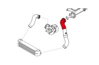 Шланг повітря турбонагнітача, turbo skv 24888 Оригінал, фото thumb