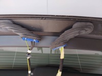 фото thumb №15, Крышка багажника задняя багажника citroen c5 aircross 2022r. с камера поцарапанный козырёк