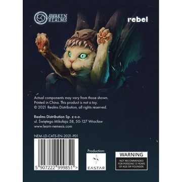 Nemesis: Lockdown — Новые коты