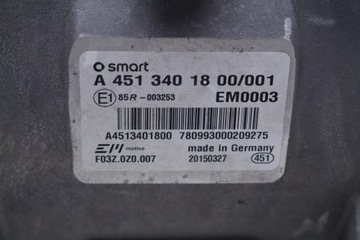фото thumb №6, Двигатель электрический коробка передач коробки передач smart fortwo ii пробег 71 tys