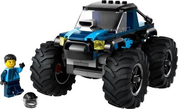 LEGO CITY BLOCKS 60402 СИНИЙ МОНСТР-ГРУЗОВИК АВТОМОБИЛЬ «ДЕТСКИЙ ДЕНЬ» + СУМКА