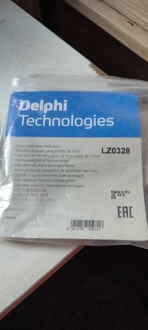 фото thumb №5, Датчик зносу накладок, гальмівних колодок гальмівних delphi lz0328