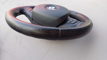 фото thumb №10, Bmw e90 e91 e92 кермо м-пакет з подушка чорна шкіра sport оригінал