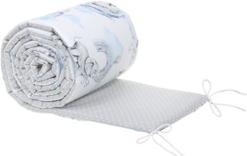 ЗАЩИТА ДЛЯ ДВУСТОРОННЕЙ КРОВАТИ С КОВРИКОМ 180х30см BABYMAM