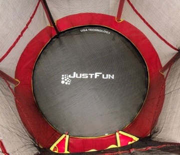Батут для дома 140см JUST FUN красный