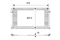 фото thumb №1, Конденсатор valeo 4408429 4408646 7700312901 9116601 do автомобиля