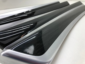 фото thumb №11, Bmw 5 f10 f11 планки декори двері комплект антрацит 7225548