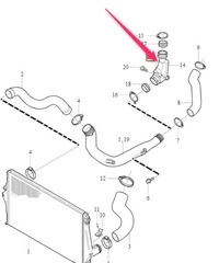 фото thumb №5, Шланг интеркулер volvo s60- s80- s80ii- v70ii- v70iii- xc60- xc70 cross
