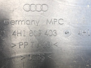 фото thumb №7, Панель под лобовым стеклом audi a8 d4 4h1819403 европа