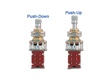 Потенциометр push-push VPARTS Pro 250K линейной длины.