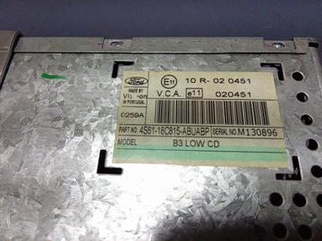 фото thumb №6, Ford fusion 02- радио cd oem 4500 rds 4s6118c815ab