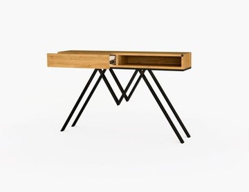 KONSOLA 120 cm DREWNO LITE DĄB OLCHA SKD-290