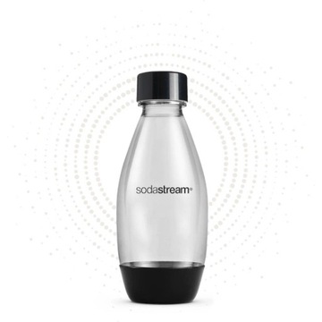 X2 БУТЫЛКИ ДЛЯ ВОДЫ SODASTREAM FUSE 0,5 Л — ЧЕРНЫЕ, ДВЕ УПАКОВКИ