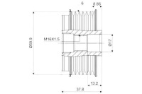 Valeo шків генератора hyundai Ціна, фото thumb