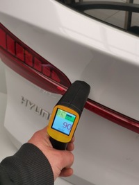 фото thumb №8, Hyundai santa fe iv рестайлинг крышка багажника комплектная w3a идеальное состояние электрический