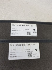 фото thumb №6, Mercedes a-klasa w177 18-22 килимки велюрові задня a1776801402 a1776801302