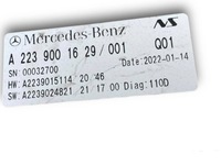 фото thumb №7, Mercedes w223 дисплей проекционный дисплей head-up 2239001629 a2239001629